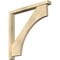 Ekena Millwork Westlake Block Rough Sawn Bracket w/ Offset Brace, Douglas Fir, 4"W x 34"D x 34"H BKT0402X34X34WTL05RDF - alternate 1